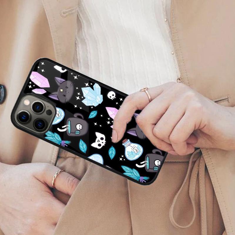 Gothic Halloween Funda Magnetic Phone Case For APPLE iPhone 17 Air 16 14 13 12 Pro Max 15 Plus Charge With MagSafe Cover