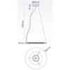 Suspension LED design blanc 41W (Eq. 328W) Diam. 648mm