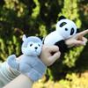Panda Animal Plush Wrist Band Monkey Plush Doll Slap Bracelet Capybara Slap Bracelet  Children