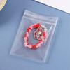 100Pcs Thicken Transparent PVC Zipper Bags for Jewelry, Self-Sealing Pouches for Jewelry, Small Beads & Craft Supplies Packaging