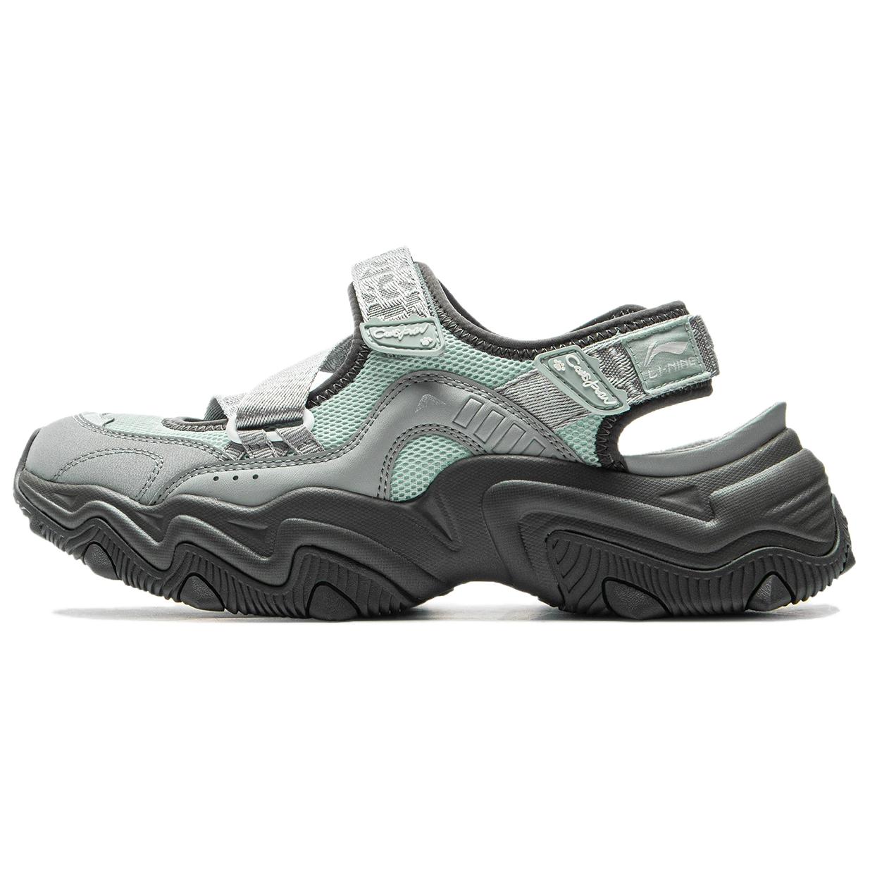Li-Ning Cat Claw SANDAL Women s Gray Wading Shoes AGUV004-2 37
