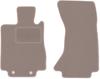 Beżowe dywaniki przednie do: Mercedes S W220 4Matic długi (1998-2005)