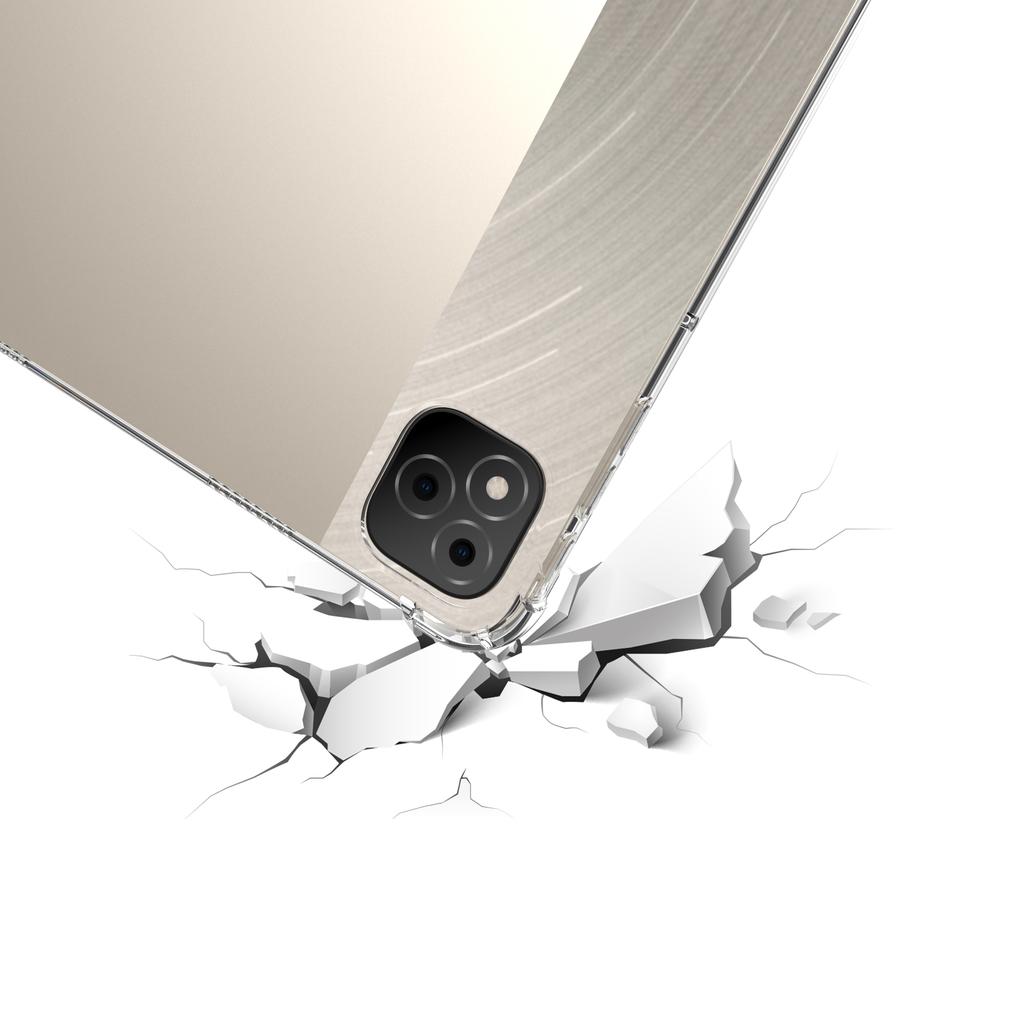 For Infinix Xpad Case Four Corner Shockproof Clear Tablet TPU Cover