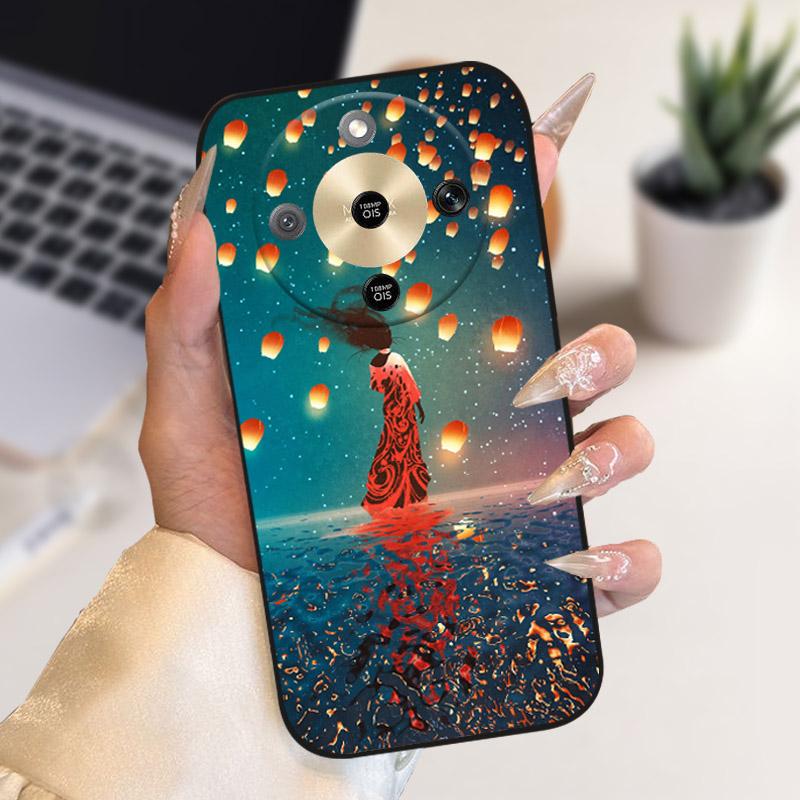 For Honor X9d Case X70 MTN-AN00 Stylish Cute Cartoon Cover Soft TPU Silicone Phone Case For Honor Magic 8 Magic8 X70 Fundas Capa