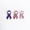 20pcs Conciencia Cáncer de Mama Esmalte Pin Solapa Corazón Cinta Broches Pines Insignias Bienestar Público Accesorio Joyería Fiesta