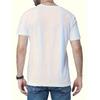 European sizes Men's Dachshund Print T-Shirt - Casual Round Neck Short Sleeve Tee Suitable for Camping