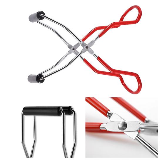 Canning Jar Rack Stainless Steel Canning Jar Lifter Tongs Steamer Rack for Stove Top Heating Regular Wide Mouth Mason Jars