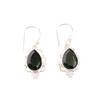 Green Tourmaline Gemstone Earrings 925 Sterling Silver Jewelry Partywear Earring EE-163-15