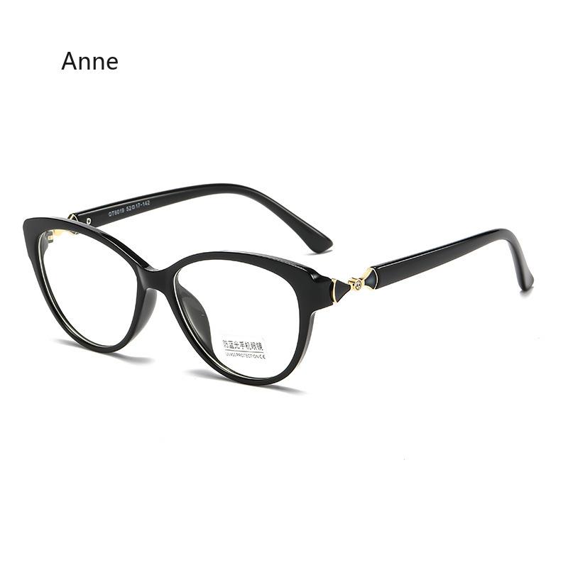 Color-Changing Myopia Glasses Handsome Anti-Ultraviolet Shading Near Sight Glasses Round Frame Women Short-Sighted Eyeglasses