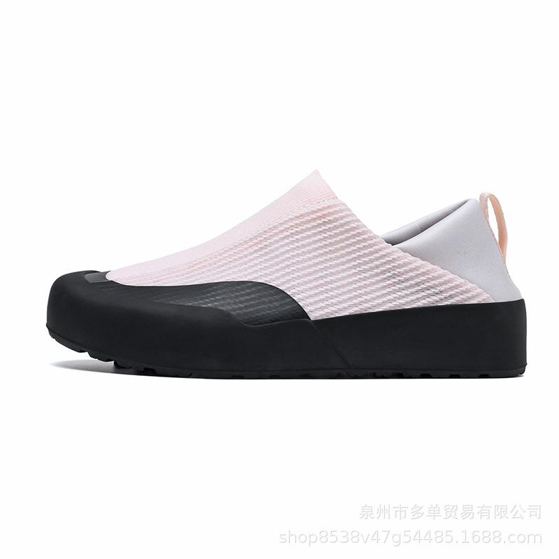 

Niaojia Kanye имеет ту же повседневную обувь для поездок на работу, дышащие парные модели, ультралегкие ленивые слипоны, удобную повседневную трендовую обувь 44 розовый