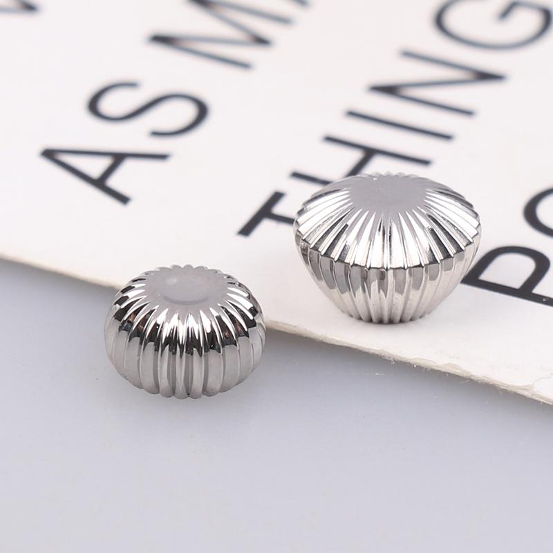 Silver Watch Crown Stainless Steel Different Size For St3600/St3621 Eta 6497 6498 Watches Manual Movement Accessory Part