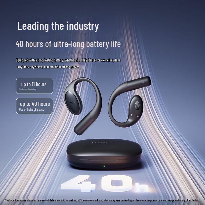 1MORE S51 Open-Ear Sport Bluetooth Headphones