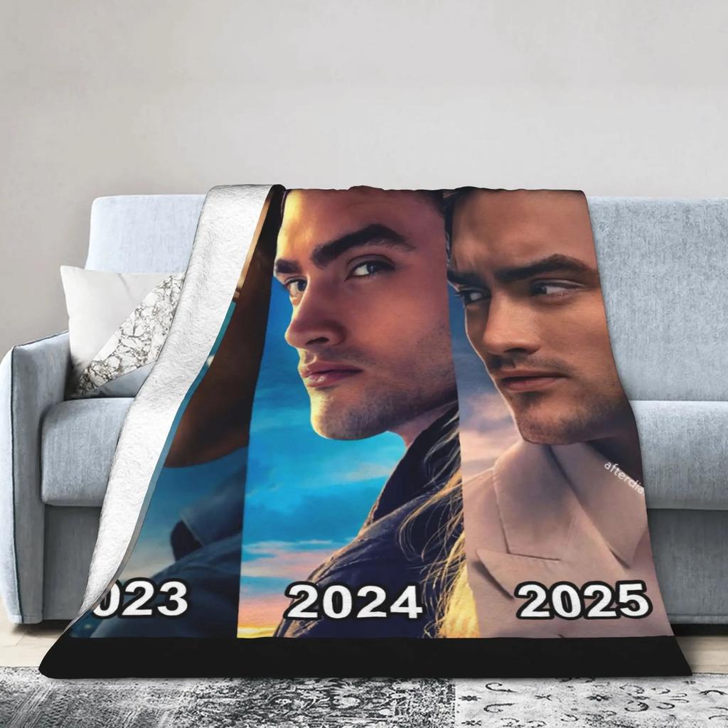 Hot Film Culpa Mia Blanket Warm Soft Funny Plush Throw Blanket for Students Outdoor Flannel Bedspread Bed Cover