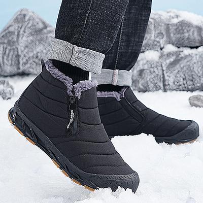 Bottes de mode femmes neige bottes souples dames bottes à plateforme imperméables fermeture éclair chaussures pour femmes confortables plates botas mujer chaussures d'hiver