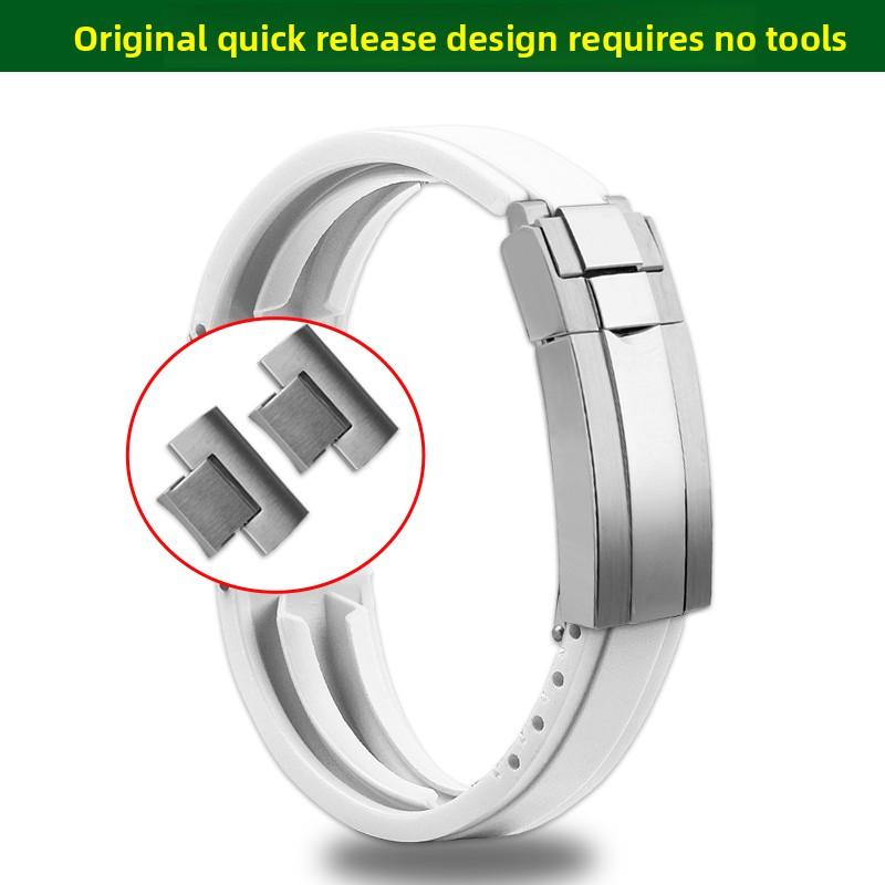 MTG-B3000 High-quality silicone strap For Casio GSHOCK series MTG-B3000B/D/BD modified quick release rubber watch band Wristband