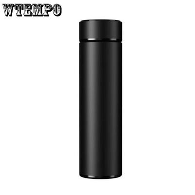 Kubek na wodę do samochodu Inteligencja Kubek termosowy 500 ml Termosy Przenośny kubek termosowy ze stali nierdzewnej Butelka wody Podróżny kubek do herbaty Biurowy kubek termosowy