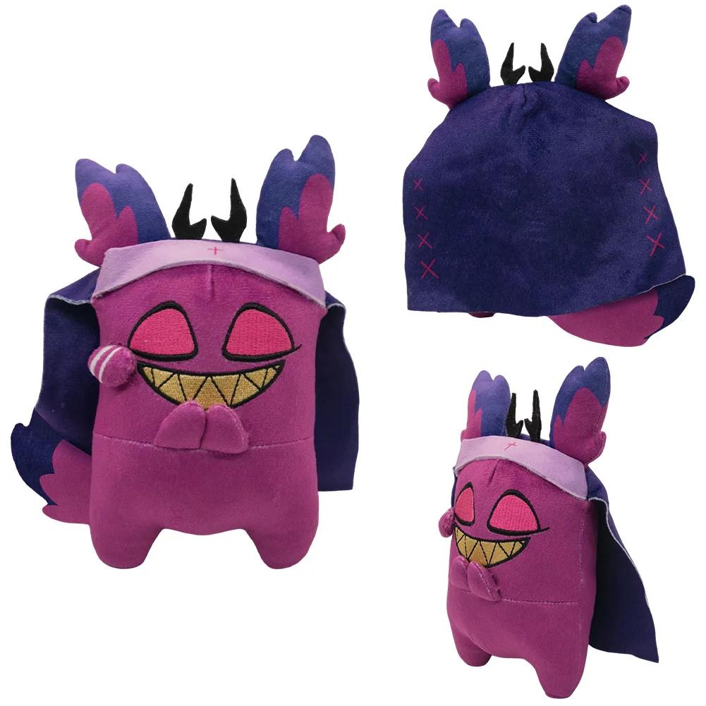 Cursed Cat Alastor Cosplay Plush Angel Dust Husk Lucifer Fat Nuggets Plushies Cartoon Hotel Fantasy Birthday Gifts Mascot Props