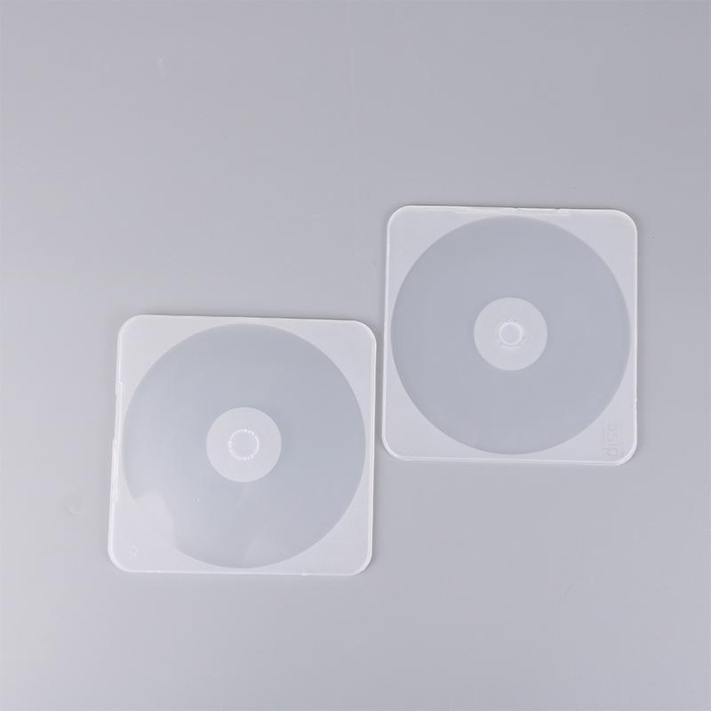 1/2/5 Stücke Transparent Kunststoff Einzelstück CD Fall Verdickt DVD Disc Box