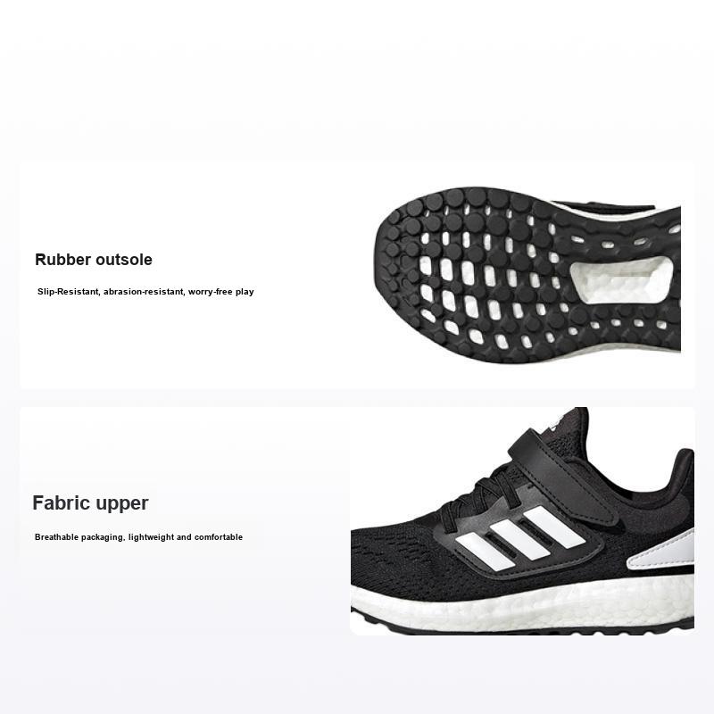 Adidas Pureboost 22 Core Black Cloud Белый карбон (PS) Детские кроссовки H06411 28