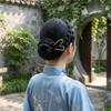 Metal Heart Hairpin For Women With Zinc Alloy And Eco-Friendly Coating In New Chinese Style