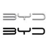 3D Metal Car Sticker for BYD Models - Tang, Song, Yuan, Qin Series Tail and Side Decoration