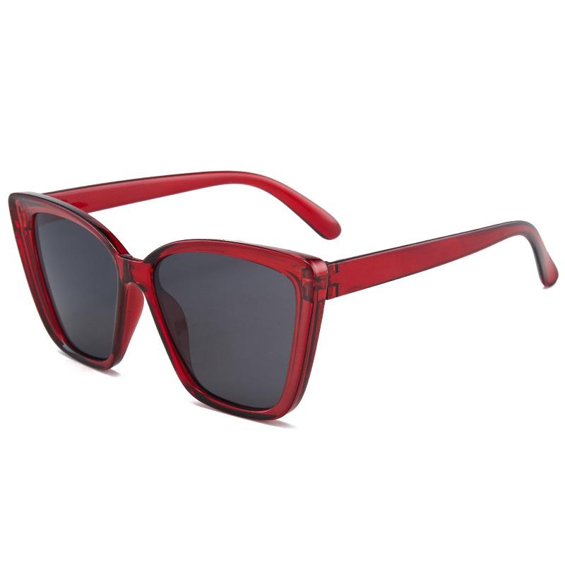 Lightweight Comfortable Durable High Quality Retro Designer Style Stylish Square Shaped Female Women Sun Glasses