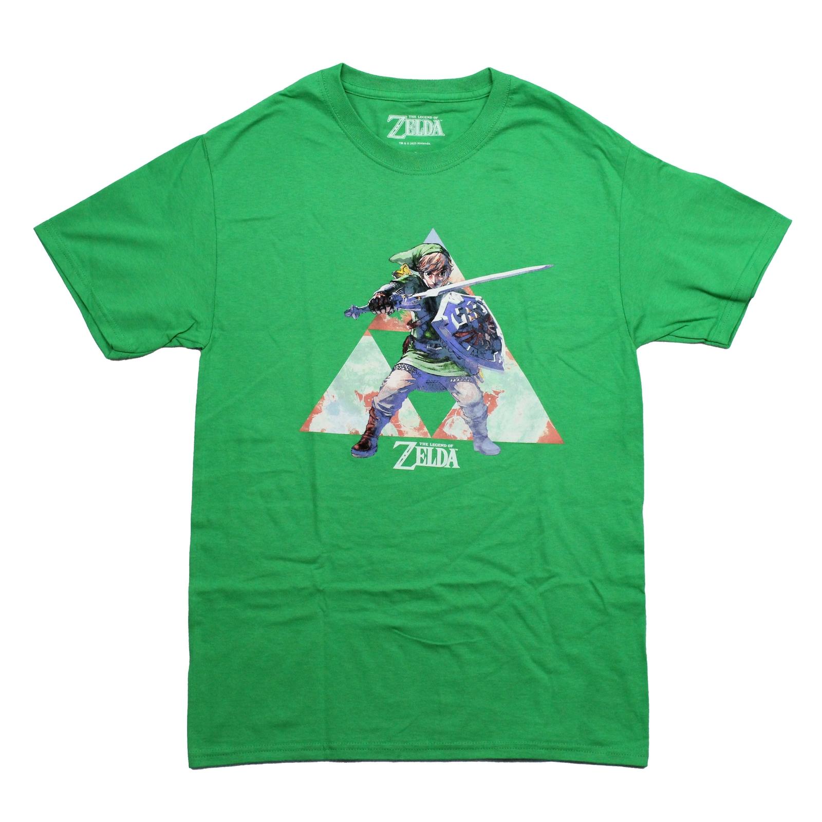 The Legend of Zelda New Adult T-Shirt - Battle Ready Image XL