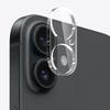 NORTHJO for iPhone 16 Plus Case TPU Phone Cover with Tempered Glass Screen Protector and Rear Lens Film