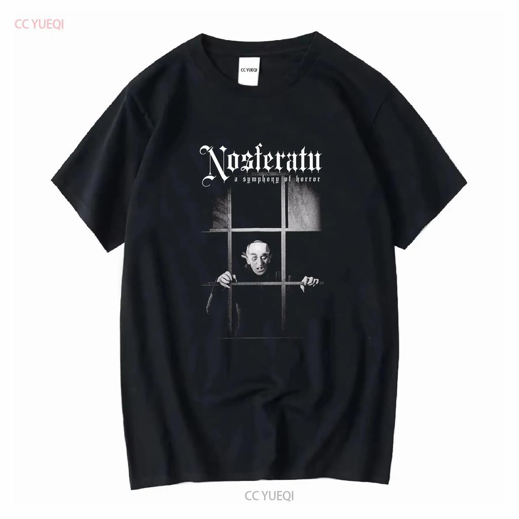 NOSFERATU Tričko Symfonie hrůzy F W Murnau Bram Stoker Film Hrabě Orlok Upír dlouhý nebo krátký rukáv vintage Vypraný