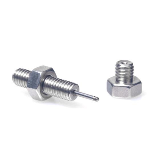 1Pc Men Women Stainless Steel Screw Ear Stud Earrings Body Piercing Jewelry