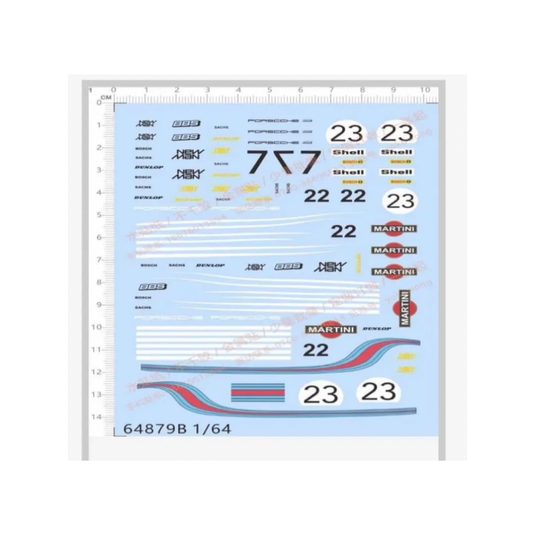 

Decal AD0030 Sponsor Mini Car Custom 1/64 [Item] синий