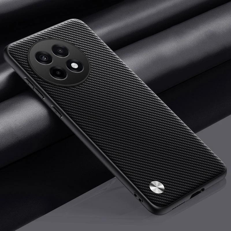 

EUCAGR PU Leather Case For OnePlus 13R Ace 5 Pro Back Cover Silicone Full Protection Phone Case For One Plus 13R 5G OnePlus Ace5 OnePlus 13R матовий чорний колір