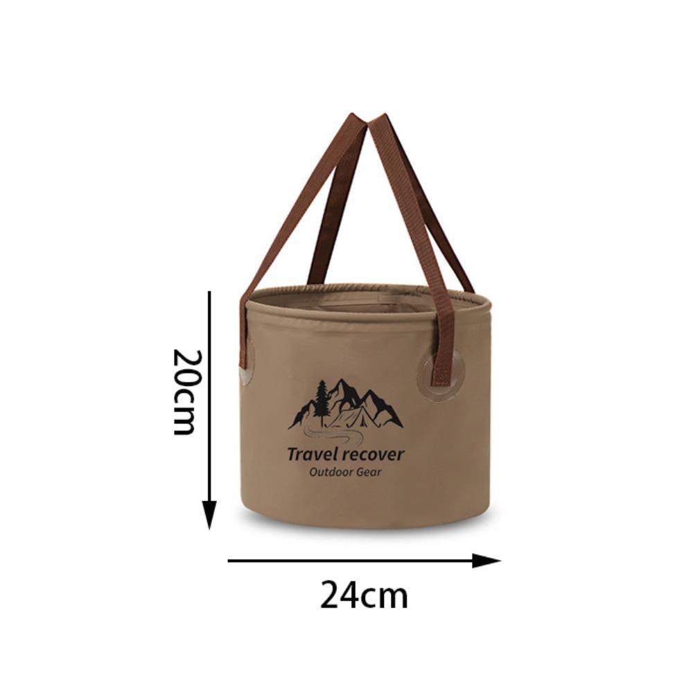 

Портативное ведро для рыбалки на открытом воздухе, складное ведро для ванны для ног, подарки, ведра для воды khaki m