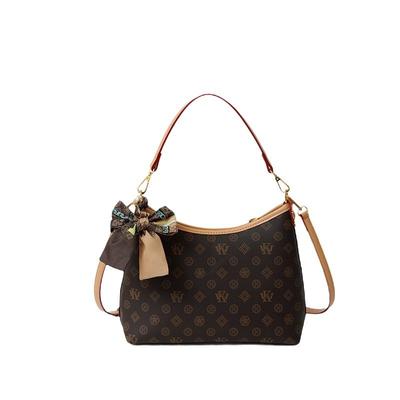 Premium Bag Women's 2024 New Trendy Fashion Retro Printed Tote Bag Large Capacity Versatile Shoulder Messenger Bag