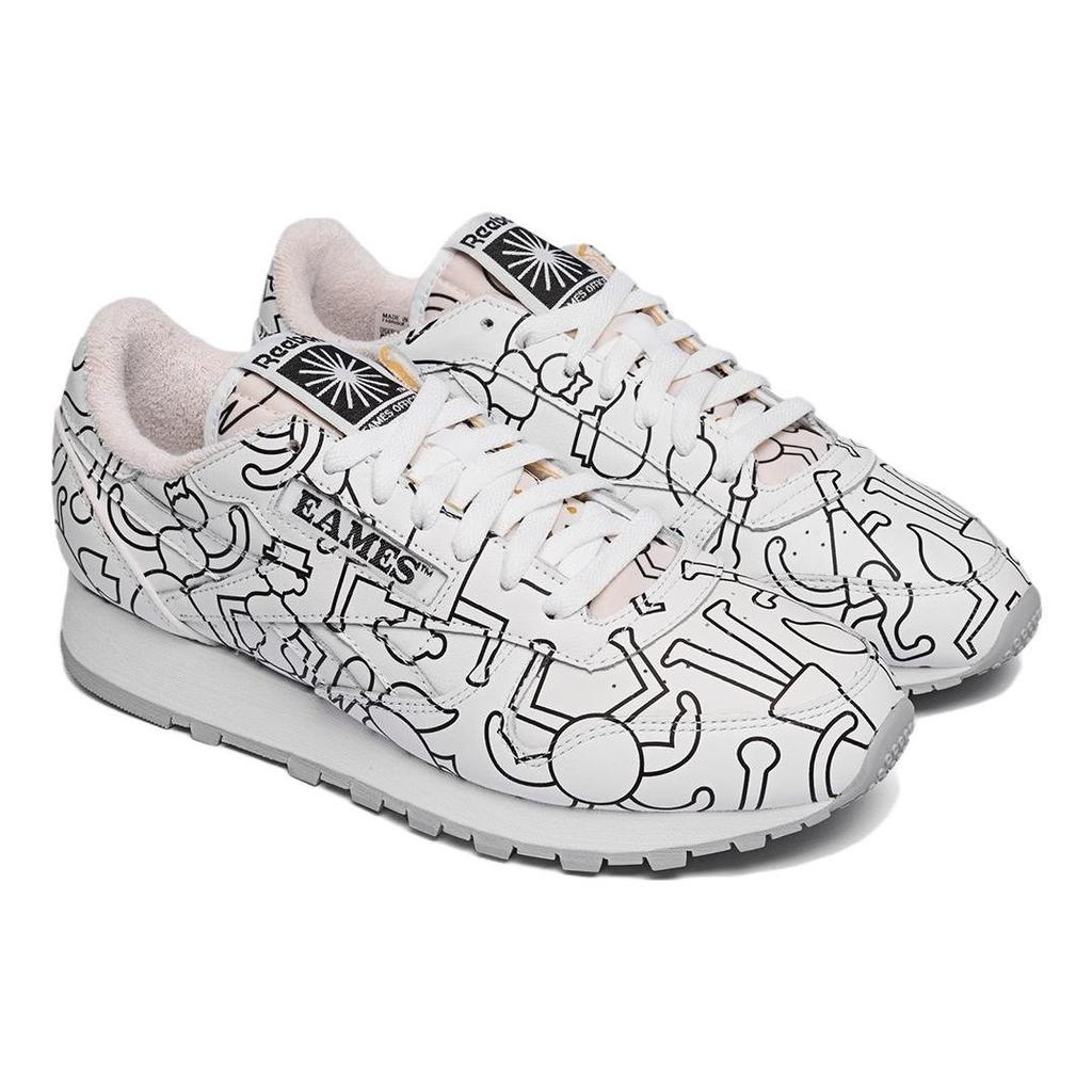 Reebok Classic Leather Eames Unisex White Black GY6393