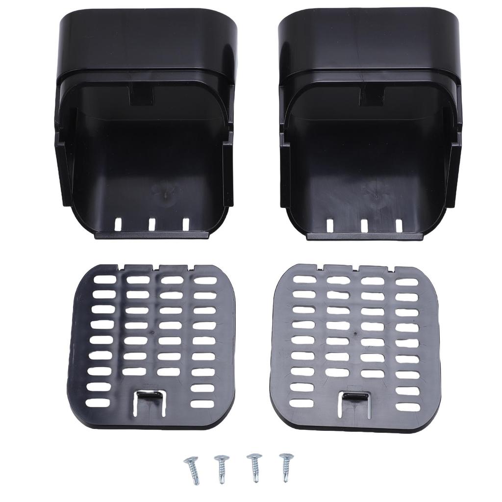 2x3 Inch Type A Gutter Downspout Extension Accessory Downspout Outlet Filter and Leaf Guard for Residential