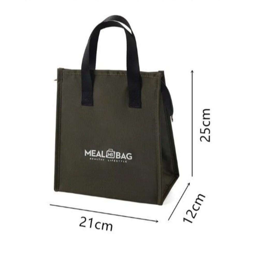 Portable Large Capacity Lunch Bags Handheld Thickened Aluminum Foil Aluminum Foil Rice Bag Multifunctional Insulation Bag