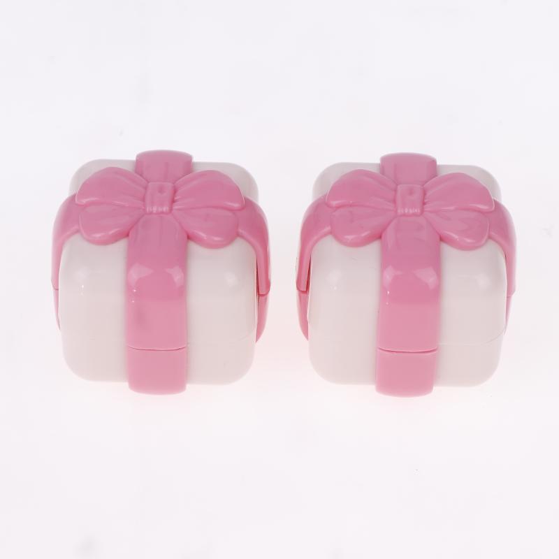 5g Cosmetic Cream Ceramic Jar; Bow Sample Eyeshadow Pots; Lip Balm Bottles
