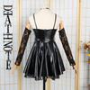 Death Note Misa Amane Cosplay Costume with Cross Necklace