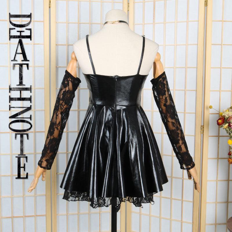 Death Note Misa Amane Cosplay Costume with Cross Necklace