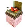 Sankei Studio Ghibli Mini Howl's Moving Castle Calcifer & Bacon Egg Papercraft Model MP07-33.