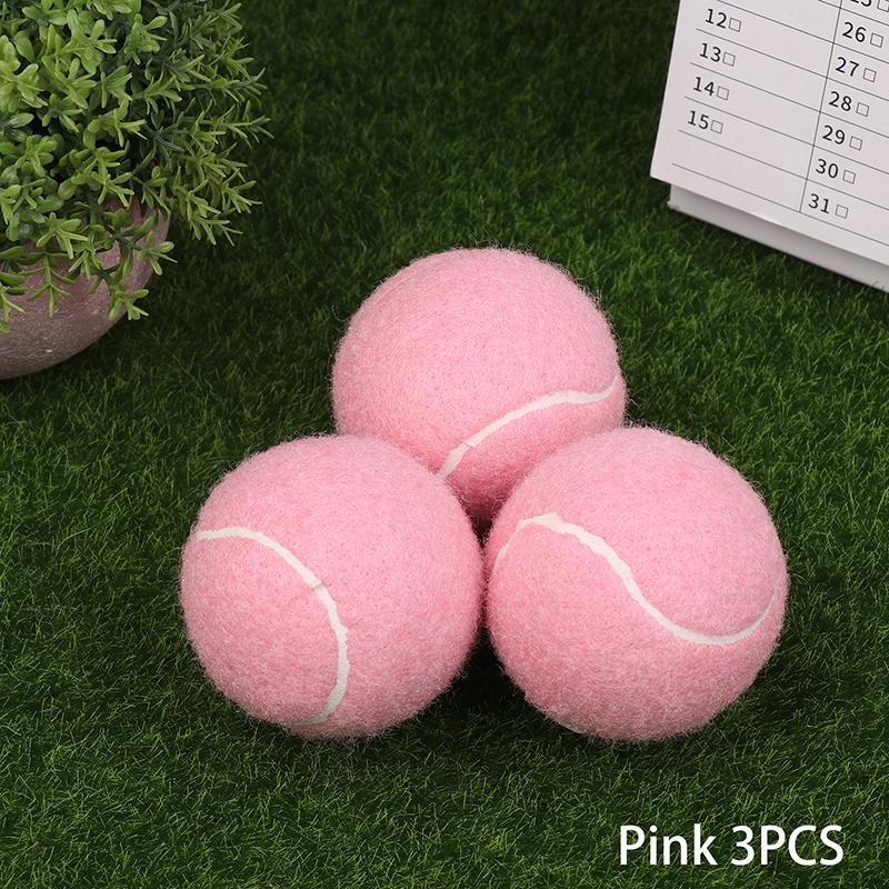 1/3Pcs Tennis Balls Wear-Resistant Highly Elastic Training Balls 65MM Ladies Beginners Durable Practice Tennis Ball For Club