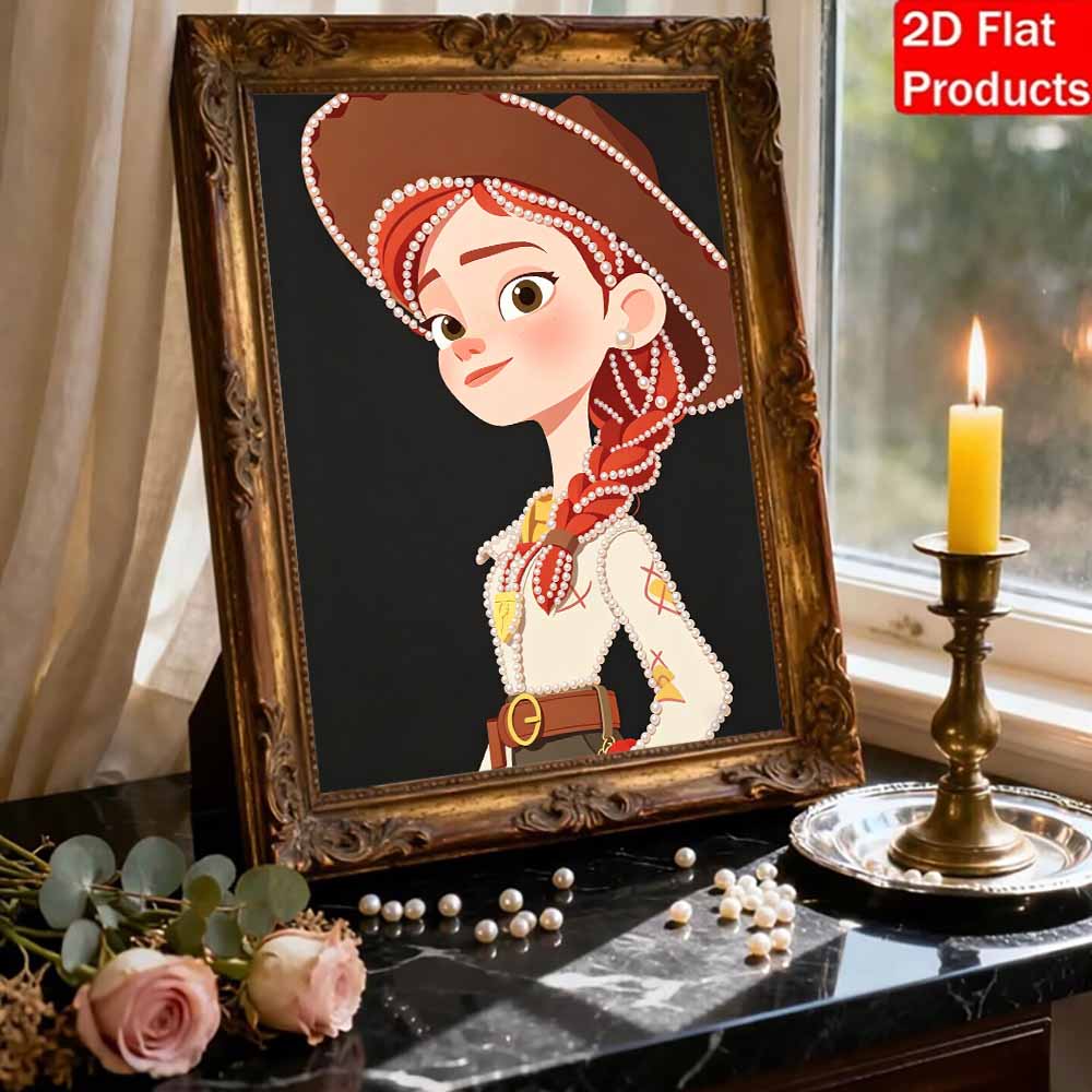 Disney Pearl Painting Toy Story Trish Art Kit Adult Beginner Home Wall Decor Special Shape