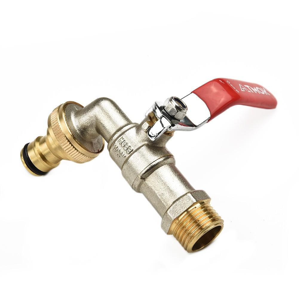 

Клапан Водопровідний кран 1/2 дюйма Аксесуари Кульовий кран Сад