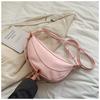 2025 South Korea's new crossbody dumpling bag fashion niche design breast bag versatile trend shoulder women's bag