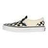 Vans נעלי סקייט לילדים קלאסיות משובצות נוחות בגזרה נמוכה נעלי סניקרס לילדים צהוב שחור VN000ZBUEO11