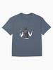 The Walking Dead Girl Softball Player Oversized Unisex T-Shirt