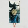 Adventure game F-Final F-Fantasy Towel Drying Bath Towel Applicable To Light Swimming Camping Yoga Beach Out