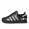 Originals Superstar 2 Mamba Inferno Abrasion Resistant Low Top Skateboard Shoes Unisex Black White EG4959(Team598-)