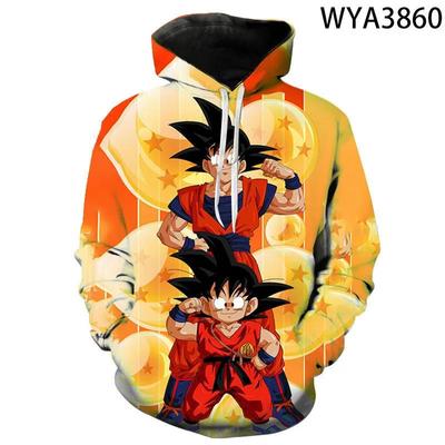 3D Νέο Anime Dragon Ball Ψηφιακό Φούτερ με Κουκούλα Για Άνδρες Γυναίκες Ενήλικες Και Παιδικά Ρούχα, Το Καλύτερο Δώρο Παιδιά